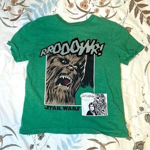 GAP Comic Style Chewbacca Star Wars Top💚